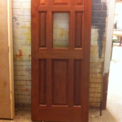 Panel front door with Central Glass