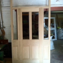 external door in frame