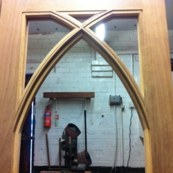gothic iroko french doors 2
